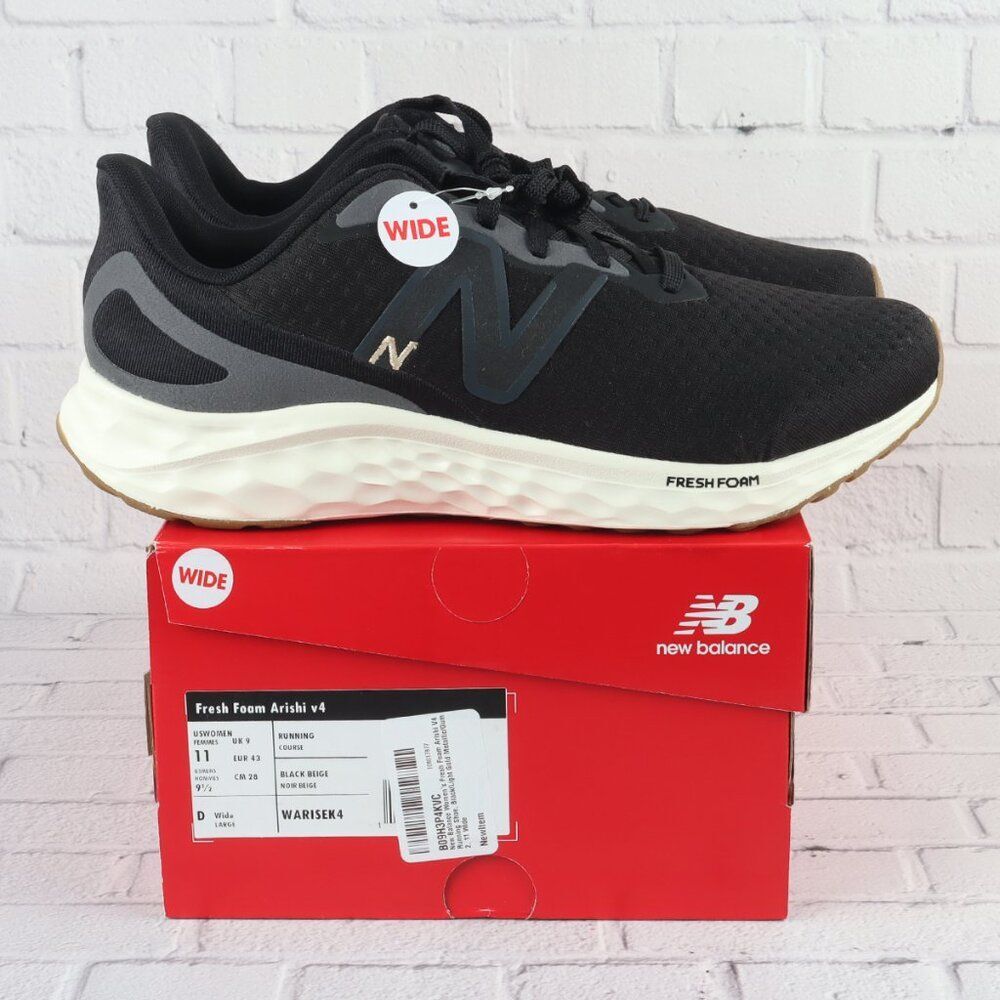 New Balance Women's Fresh Foam Arishi V4 Running Shoe, Size 11 Wide - Picture 7 of 9
